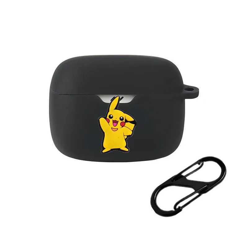 Силиконовый чехол Potdemiel Pokemon для беспроводных наушников JBL Tune Beam / Buds 2, защитный чехол для зарядного бокса Портативное аудио и видео