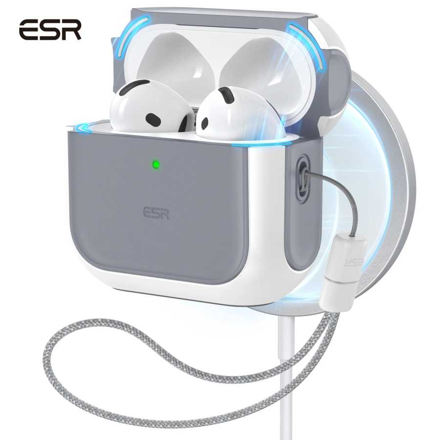 Чехол ESR для AirPods 4-го поколения (2024), AirPods Pro 2-го поколения, AirPods Pro 1-го поколения и AirPods Pro 3 (2025) с MagSafe, защитный чехол для наушников 