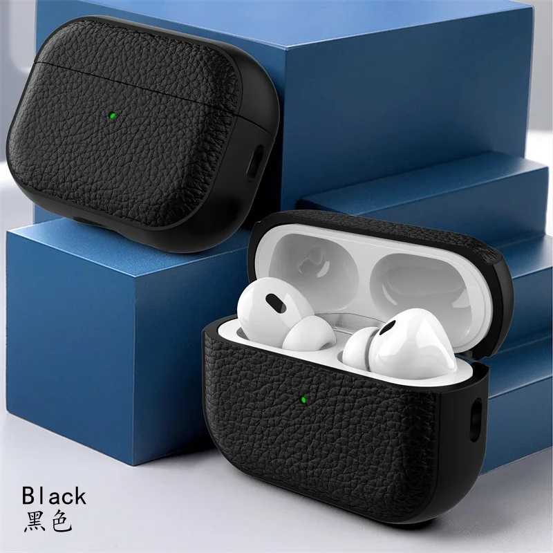 Новинка 2023 года, чехол для AirPods Pro 3, кожаный чехол для наушников Apple второго поколения с рисунком Bluetooth для AirPods pro2/Pro AirPods4 