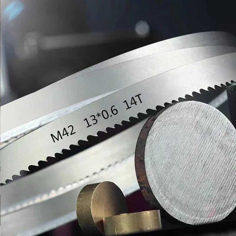 1 шт. настраиваемые профессиональные биметаллические ленточные пилы M42, различные шарики 1085-1840 мм * 13 мм * 0,6 мм для резки металла и твердой древесины Сверла, пилы и режущие инструменты