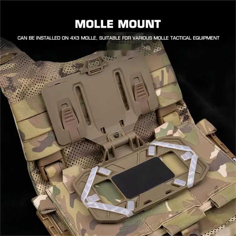 Фотография №4 товара Тактический держатель для телефона MOLLE, складная навигационная доска, снаряжение для