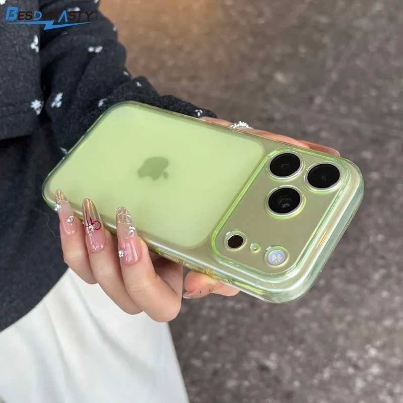 Оригинальный тонкий чехол из мягкого силикона TPU для iPhone 17 16 15 14 13 12 11 Pro Max, прозрачный матовый, противоударный, официальный Чехлы и чехлы для мобильных телефонов