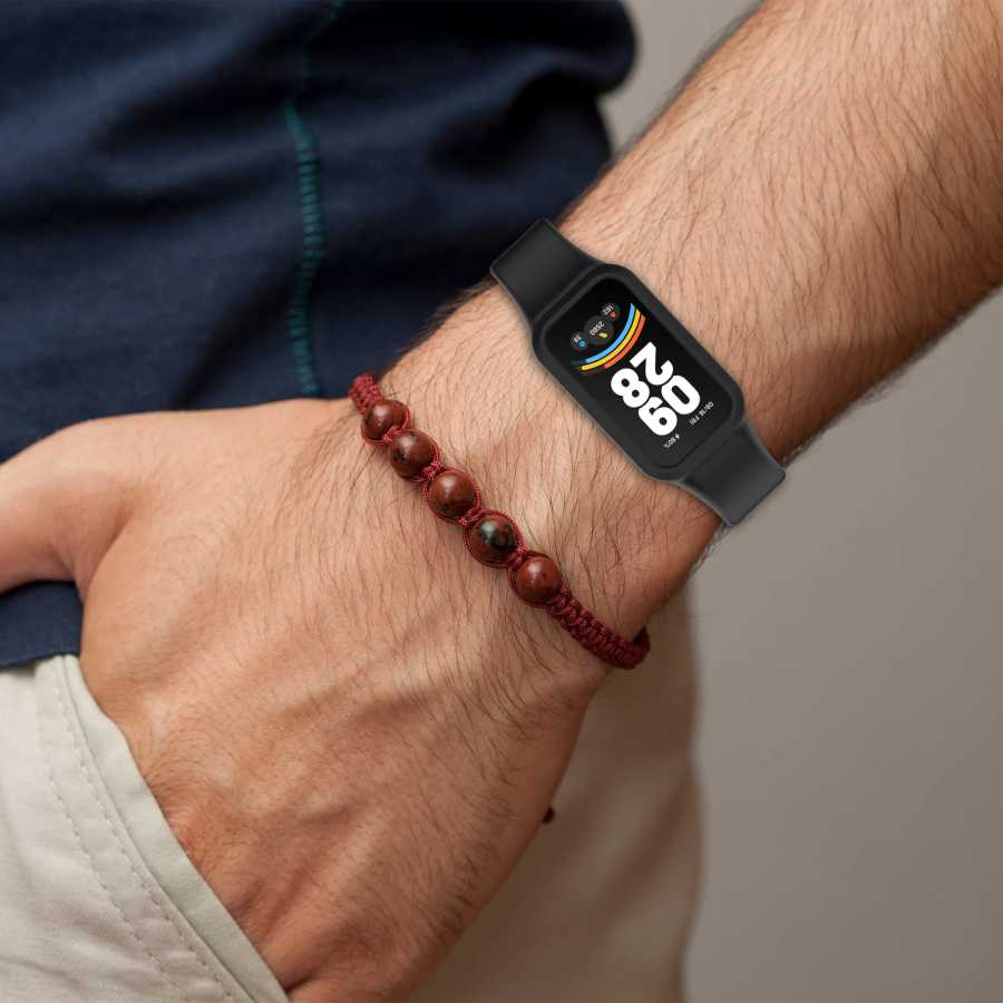Фотография №3 товара Силиконовый ремешок для Xiaomi Smart Band 9, активный ремешок, аксессуары