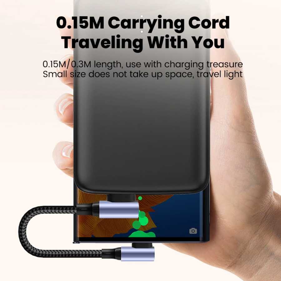 Фотография №3 товара 15 см 30 см 90 &deg; Короткий кабель USB типа