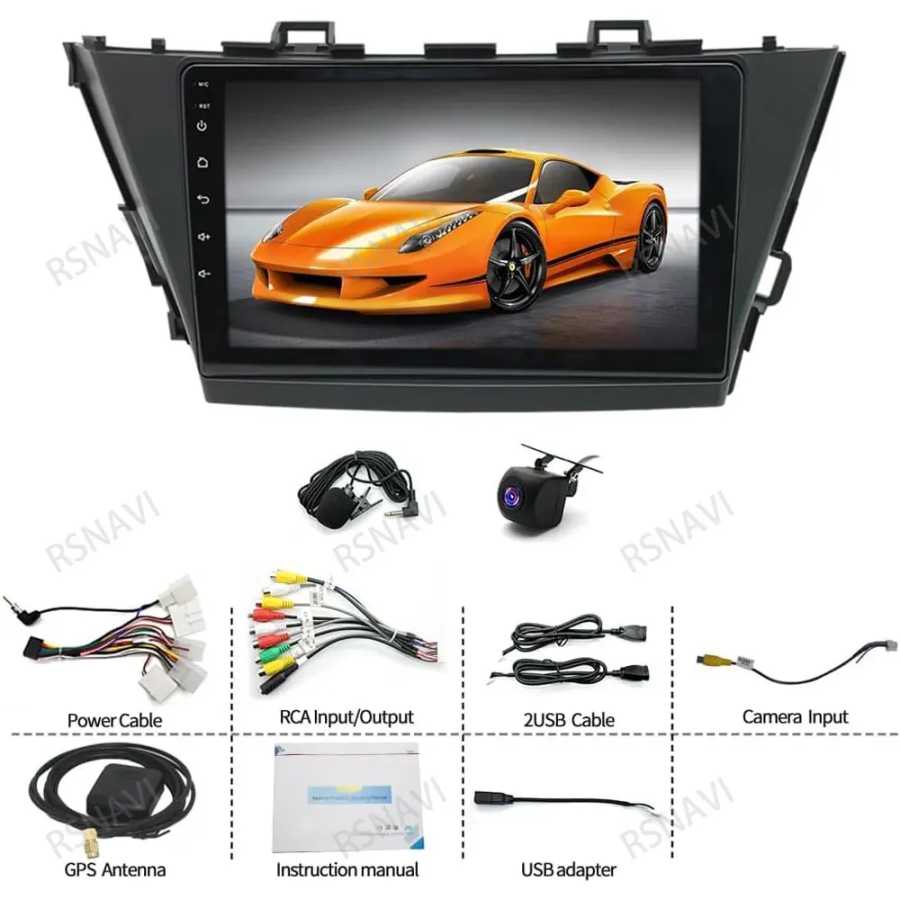 Фотография №5 товара Автомобиль Android 15 для Toyota Prius Plus V Alpha LHD
