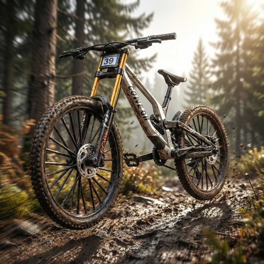Модель горного велосипеда из сплава в масштабе 1:8, реалистичная игрушка с передними и задними амортизаторами для любителей велоспорта Необычные и прикольные игрушки