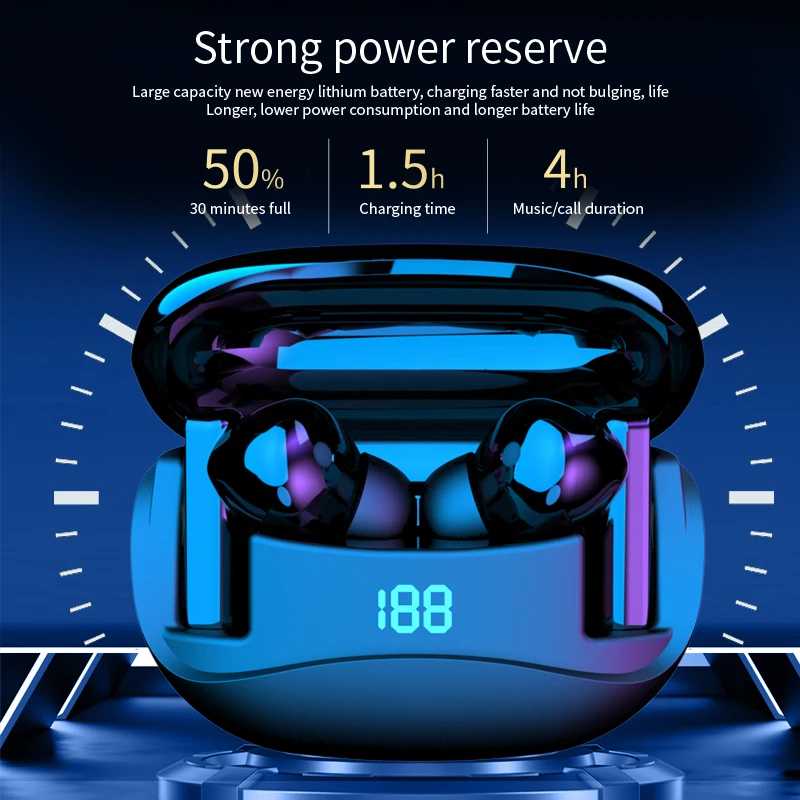Фотография №1 товара MT60 ANC наушники Bluetooth 5,3 с активным шумоподавлением беспроводные наушники