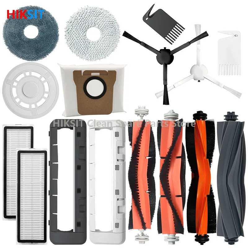 Для Dreame S10 / S10 Pro / S10 Plus / L10s Pro / L10s Ultra / S20 Pro Plus / XiaoMi Mijia Omni Robot X10+ Ткань для фильтра и швабры 