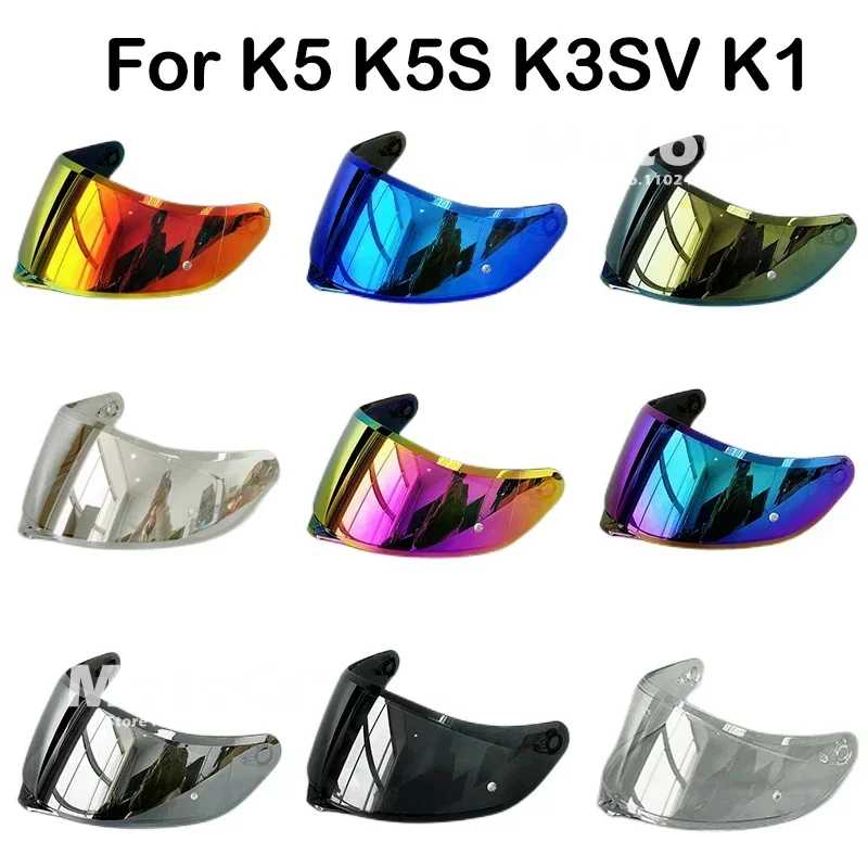 Визор для мотоциклетного шлема AGV K5 K5S K5-S K3SV K1 K1S Compact ST, линза-щиток, очки, аксессуары для полнолицевых шлемов Мотоцикл оборудования