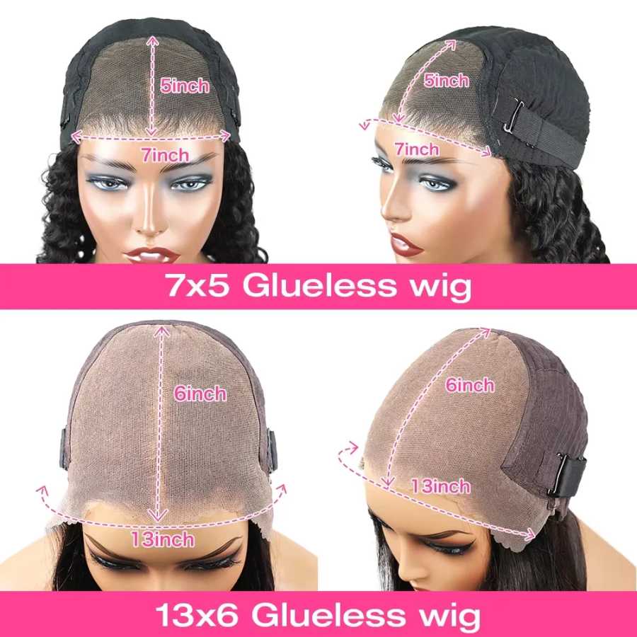 Фотография №5 товара Парик из натуральных волос 13x6 HD Glueless Wear And Go