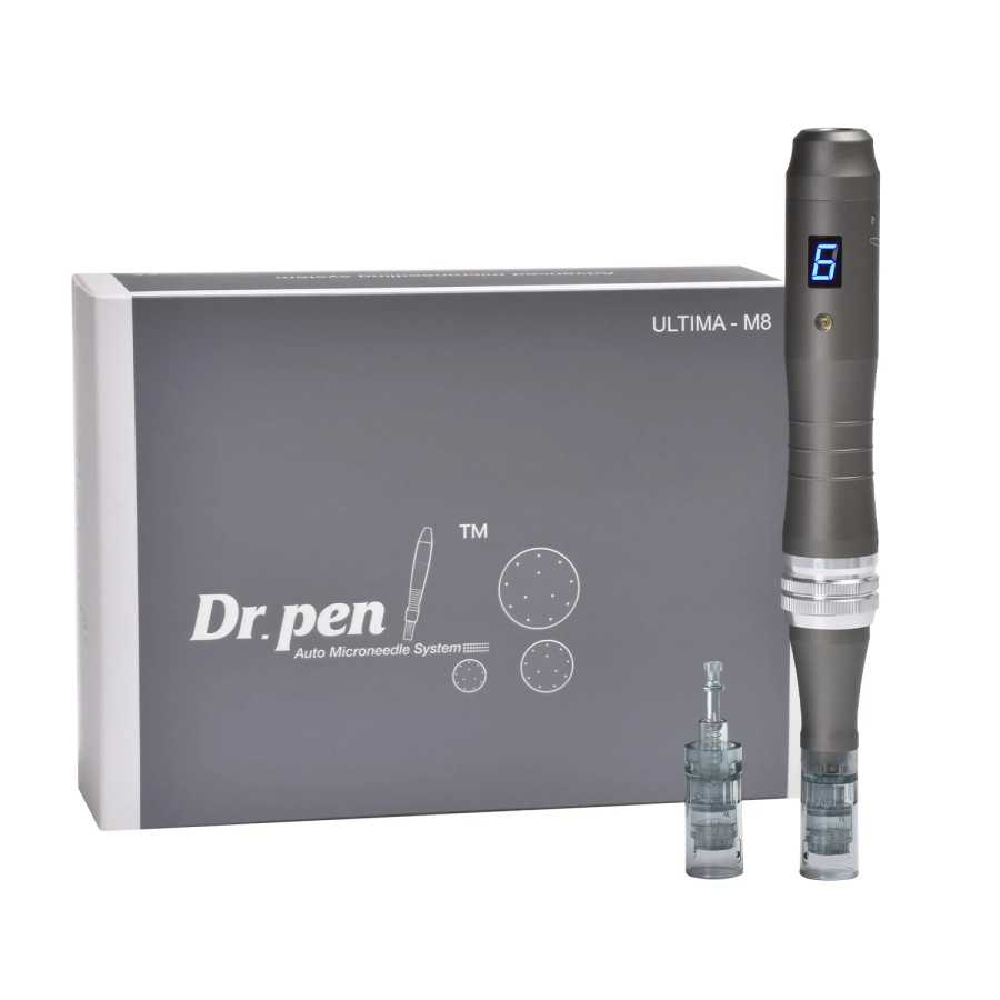 Фотография №2 товара Беспроводной дермапен Dr. Pen Ultima M8 с 22 картриджами, набор
