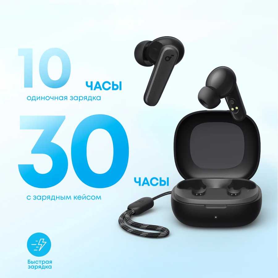 Фотография №4 товара Soundcore by Anker P20i True Wireless Earbuds 30H Беспроводные наушники