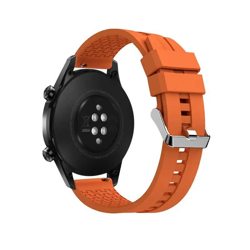 Фотография №3 товара Ремешок силиконовый для Samsung Galaxy Watch 6-4-5 pro-6 classic/Active 2