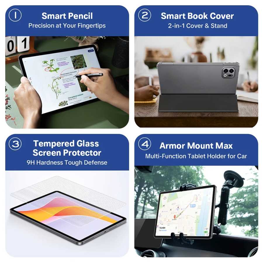 Фотография №5 товара Планшет модели 2026 года Tab A12 Pro: Android 16, 12.2