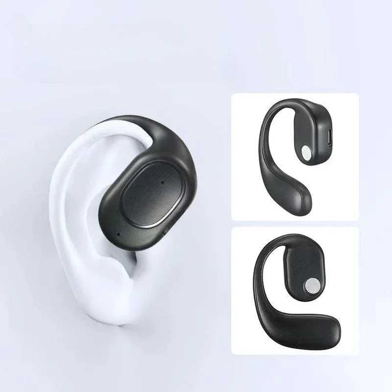Фотография №4 товара Беспроводные наушники Bluetooth 5.4, цифровой дисплей, одиночные наушники со сверхдлительным