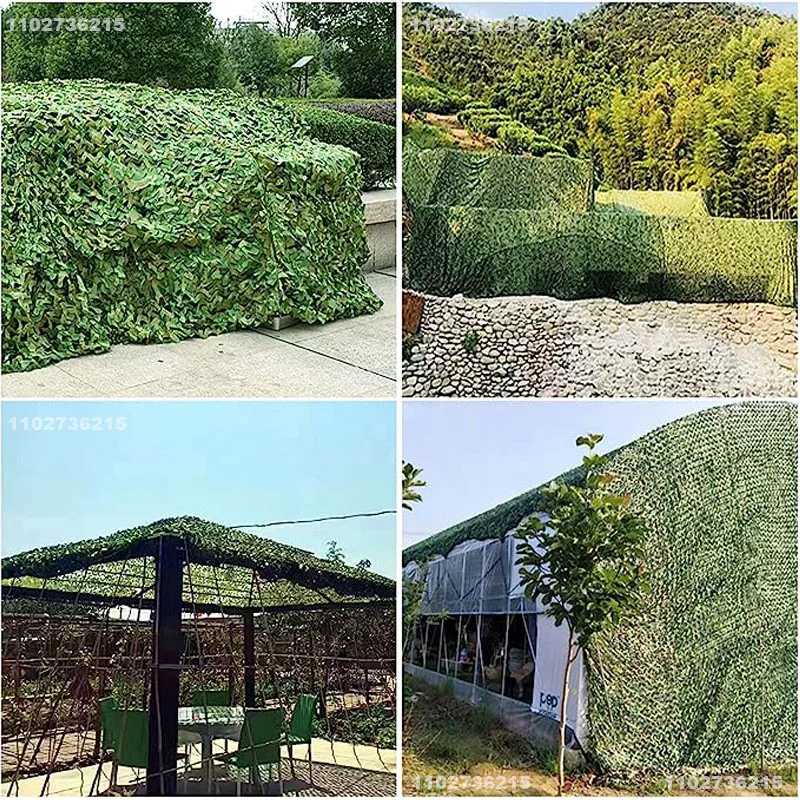 Фотография №4 товара Усиленная камуфляжная сеть 3x5 м 3x8 м 3x10 м 4X5