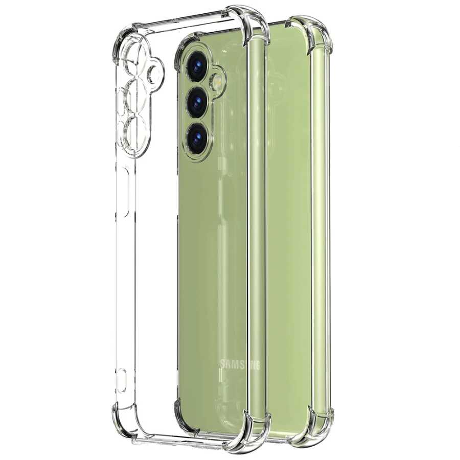 Прозрачный силиконовый мягкий противоударный чехол для Samsung Galaxy S24 S23 FE Plus Ultra A55 A35 A25 A15 A54 A34 A24 A14 Задняя крышка Чехлы и чехлы для мобильных телефонов