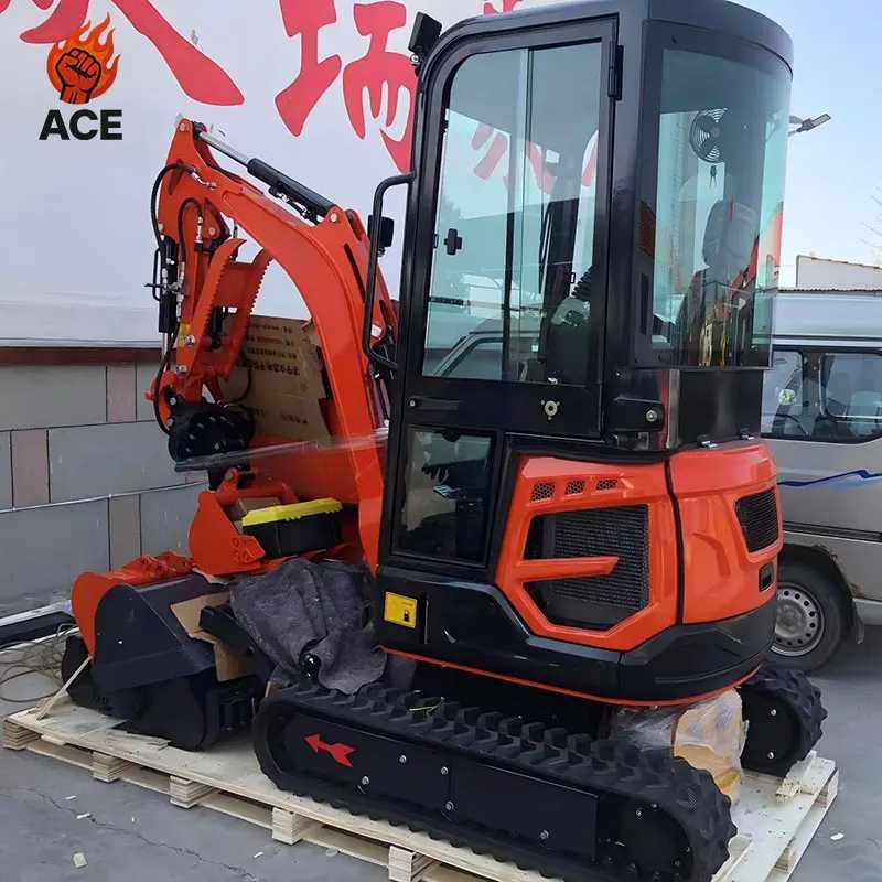 Мини-экскаватор Kubota 2 тонны с бесплатной доставкой, мини-погрузчик для фермы, малый экскаватор, мини-баггер для дома, с возможностью индивидуальной окраски Строительная техника и аксессуары