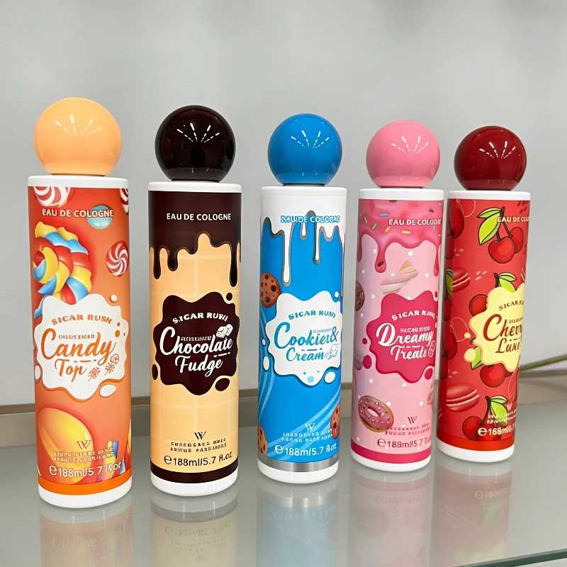 Rich Gourmand Perfume Unisex Fresh Berry Sweet Cookie Шоколадный крем Туалетная вода Стойкий соблазнительный аромат Спрей для тела 168 мл Парфюм