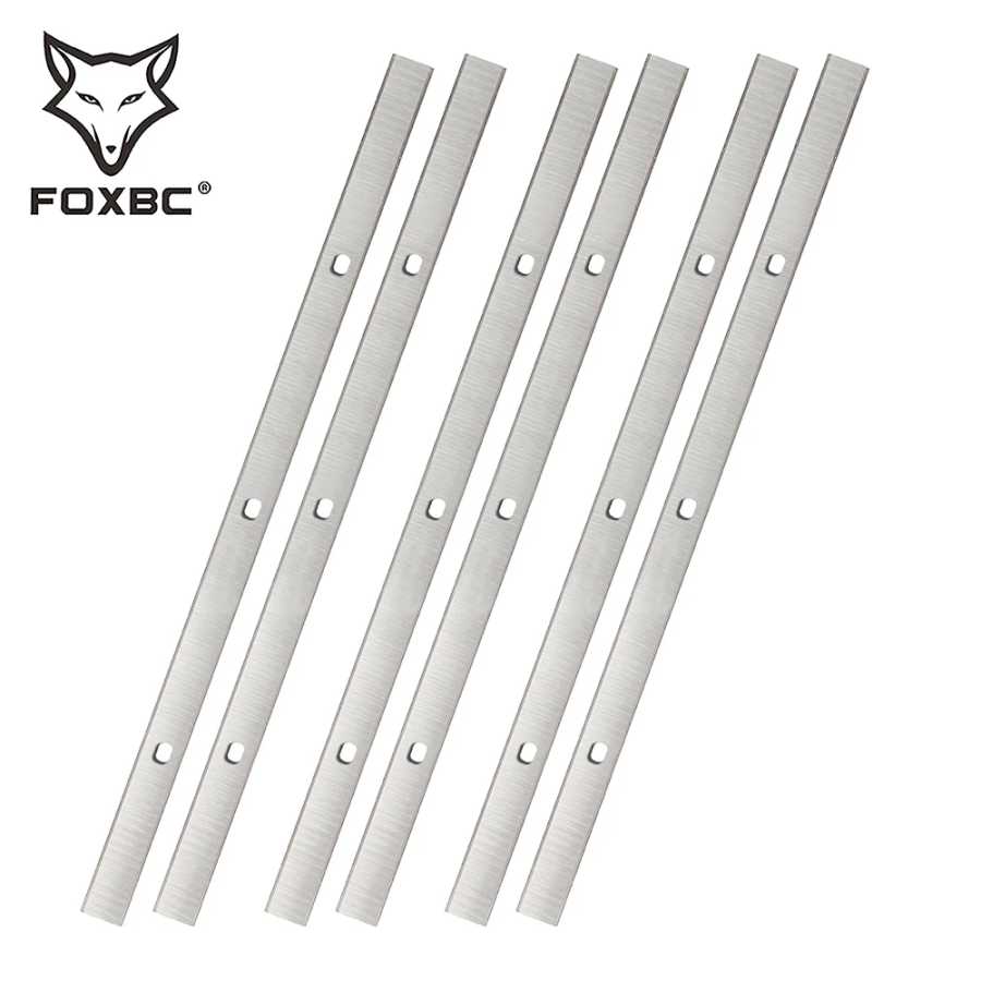 FOXBC 333x12x1,5 мм строгальный нож для Metabo DH 330 DH316 строгальный станок, деталь 6 шт. Деревообрабатывающее оборудование и аксессуары