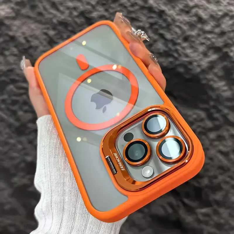 Магнитный ударопрочный чехол для iPhone 16 15 14 13 12 11 Pro Max Plus Pro Чехлы и чехлы для мобильных телефонов