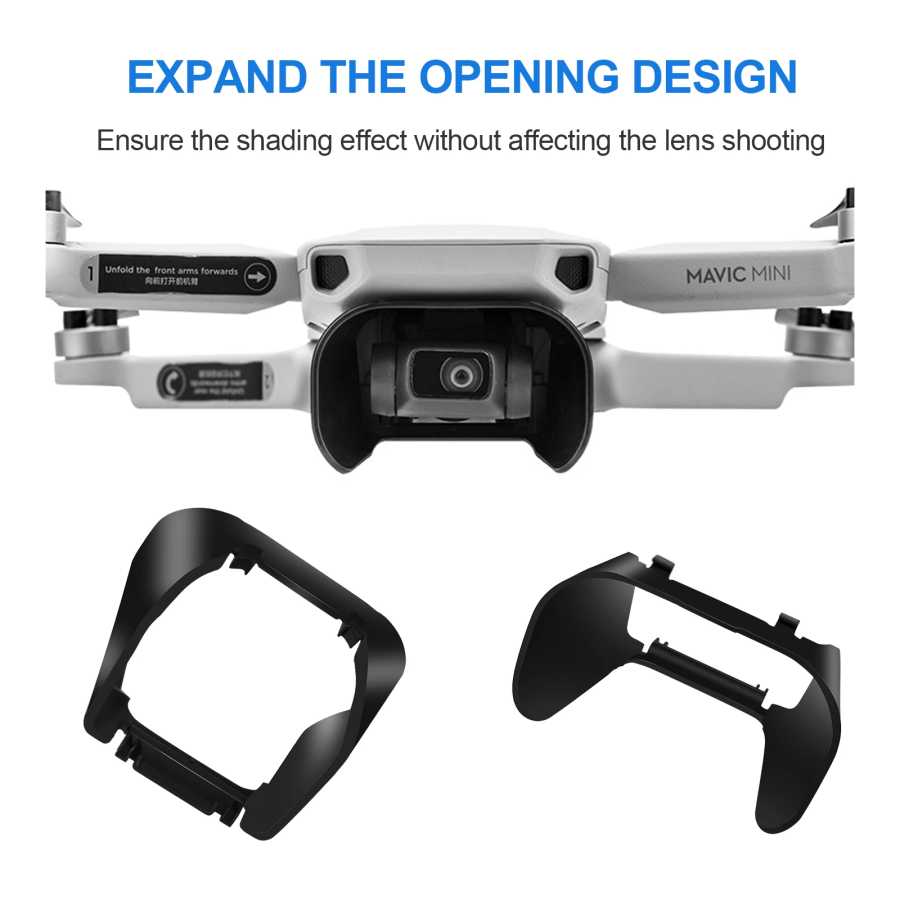 Солнцезащитный козырек для DJI Mini 2/Mini SE/Mini 2 SE/Mini 4K Gimbal, защита камеры, антибликовый защитный чехол, капюшон, аксессуары для дронов Фото- и видеотехника