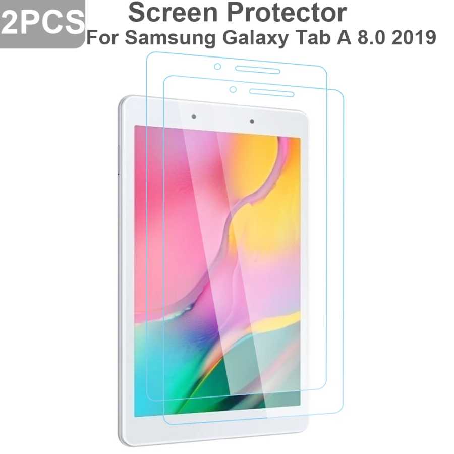 Защитная пленка для экрана Samsung Galaxy Tab A 8.0 2019 SM-T290 HD 0,3 мм, прозрачная, 8 дюймов, закаленное стекло для планшета Samsung SM-T295 Аксессуары и запчасти для планшетов