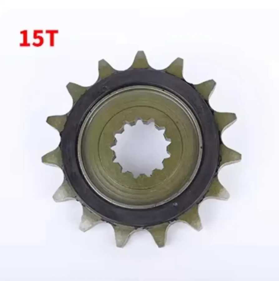 15T для CFMOTO 450MT 450mt 450 MT маленькие тихие Прочные передние звездочки для мотоцикла цепные колеса передние колесные шестерни Запчасти для мотоцикла