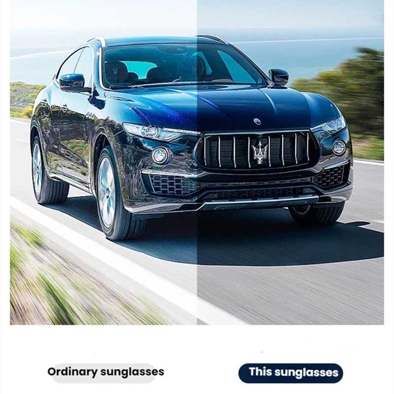 Фотография №3 товара MASERATI Роскошные солнцезащитные очки высокого класса для мужчин и женщин,
