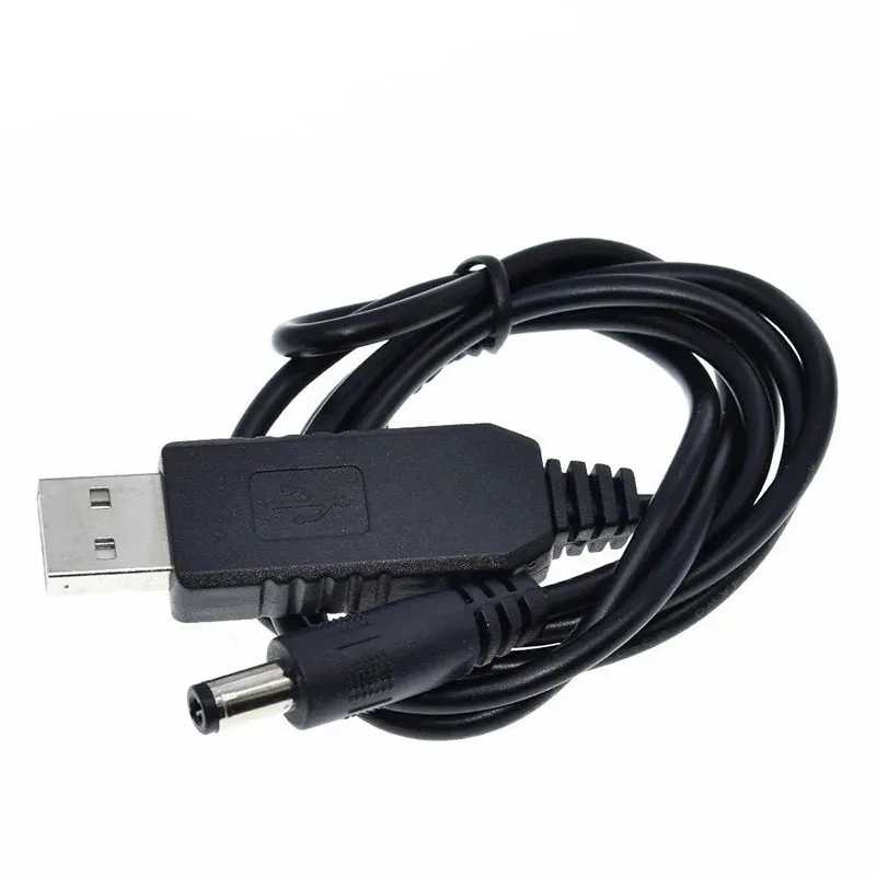 Кабель питания USB DC 5V-12V 9V 5.5*2.1мм для роутера, Wi-Fi модема, вентилятора, адаптера, модуль-конвертер USB с функцией повышения напряжения через Powerbank Активные компоненты