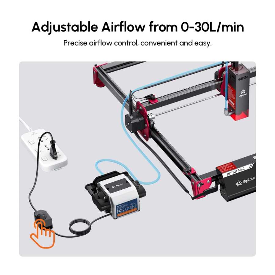 Фотография №5 товара AlgoLaser DIY KIT MK2 10 Вт AlgoOS лазерный гравер DIY