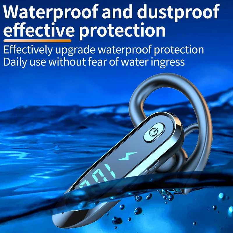 Фотография №3 товара Bluetooth 6.0 наушники с крючком для наушников с вращением на