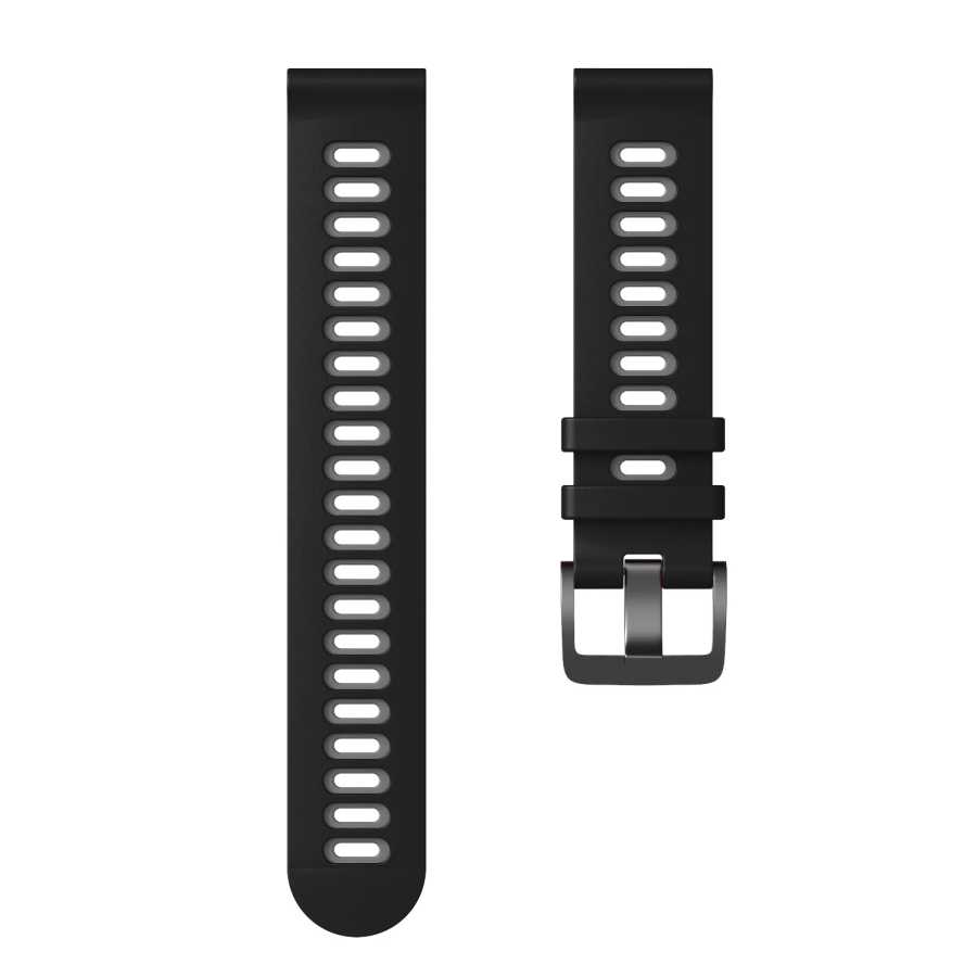 Фотография №4 товара Силиконовый ремешок 22 мм/20 мм для Amazfit GTR 47MM/2e/Stratos 3,