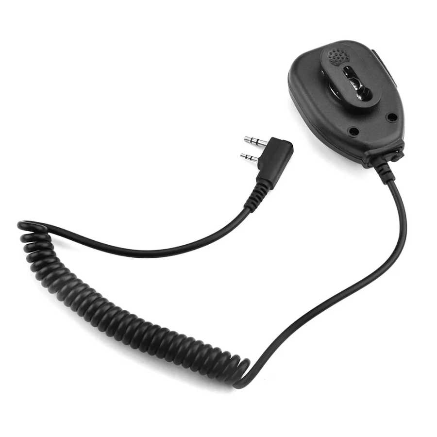 Фотография №1 товара Микрофон-громкоговоритель Baofeng PTT для раций UV-5R, UV-16, UV-13, UV-21, QuanSheng