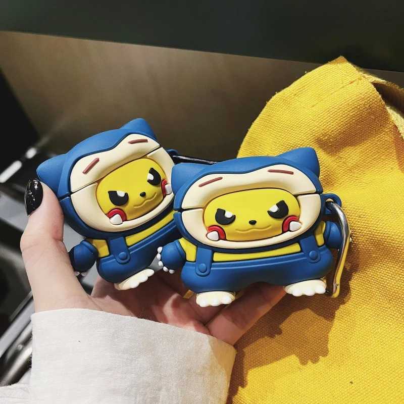 Фотография №5 товара Чехол для Airpods Pro 3 2025, 3D Pokemon Ball Snorlax,