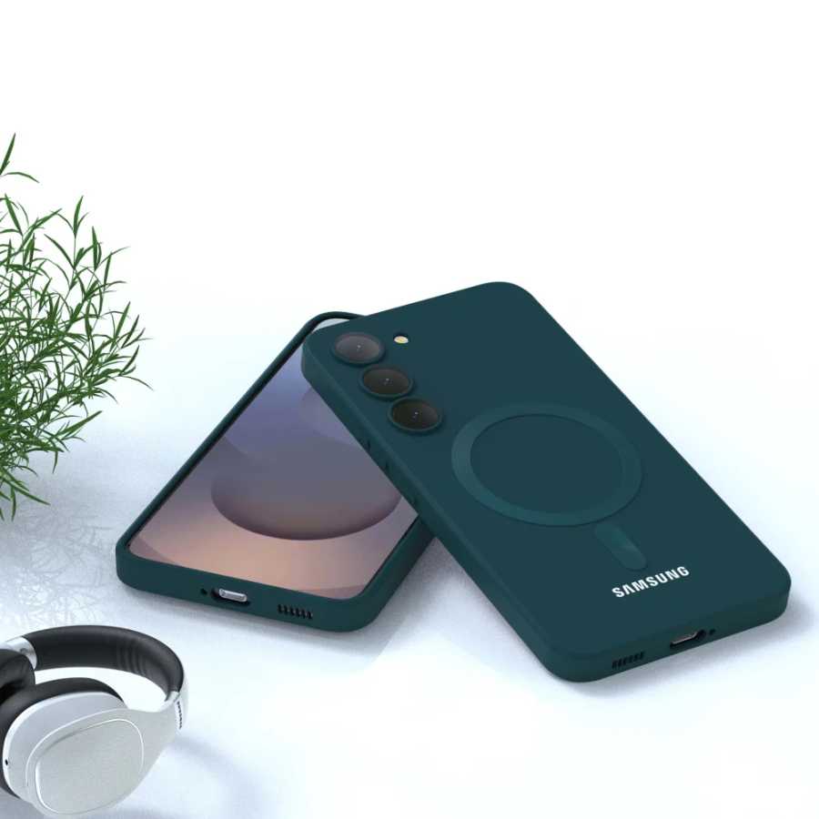 Фотография №3 товара Для Samsung Galaxy магнитный чехол S25 FE S25 S24 S23