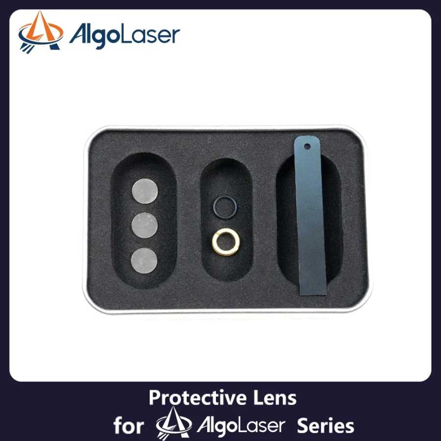 Оптическая линза AlgoLaser Parts для лазерной головки, сменная линза для лазерного модуля AlgoLaser 10W 20W 22W 40W, защитное стекло Лазерный гравировальный станок и аксессуары