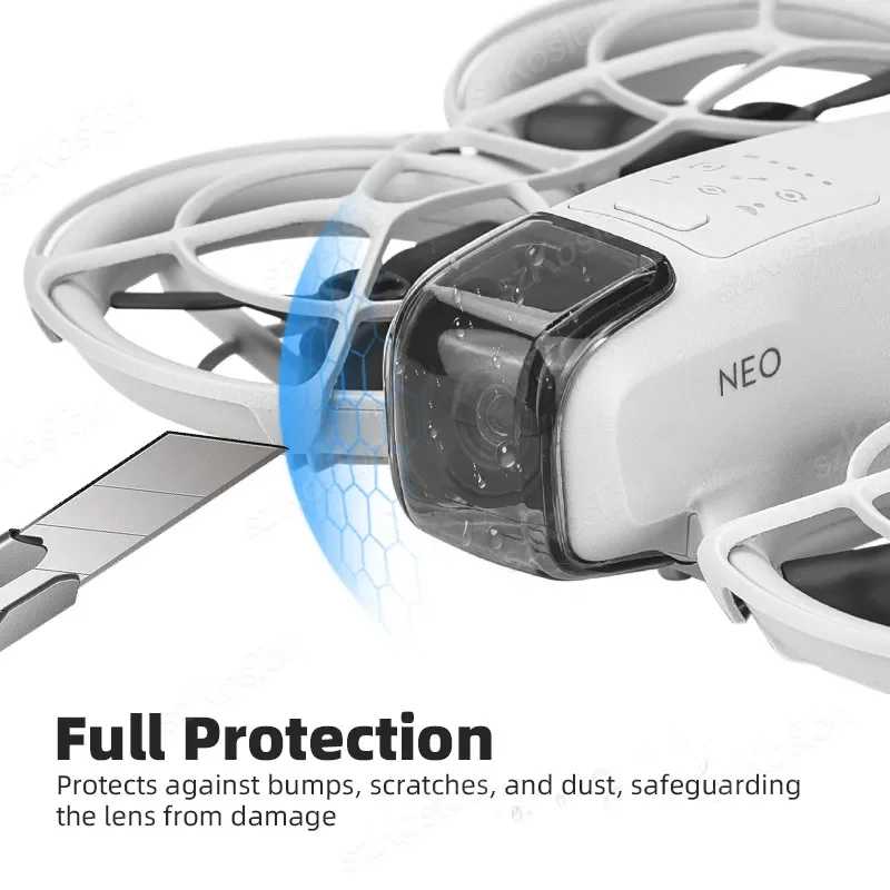 Фотография №2 товара Защитная крышка объектива для камеры DJI Neo Drone Gimbal, пылезащитный