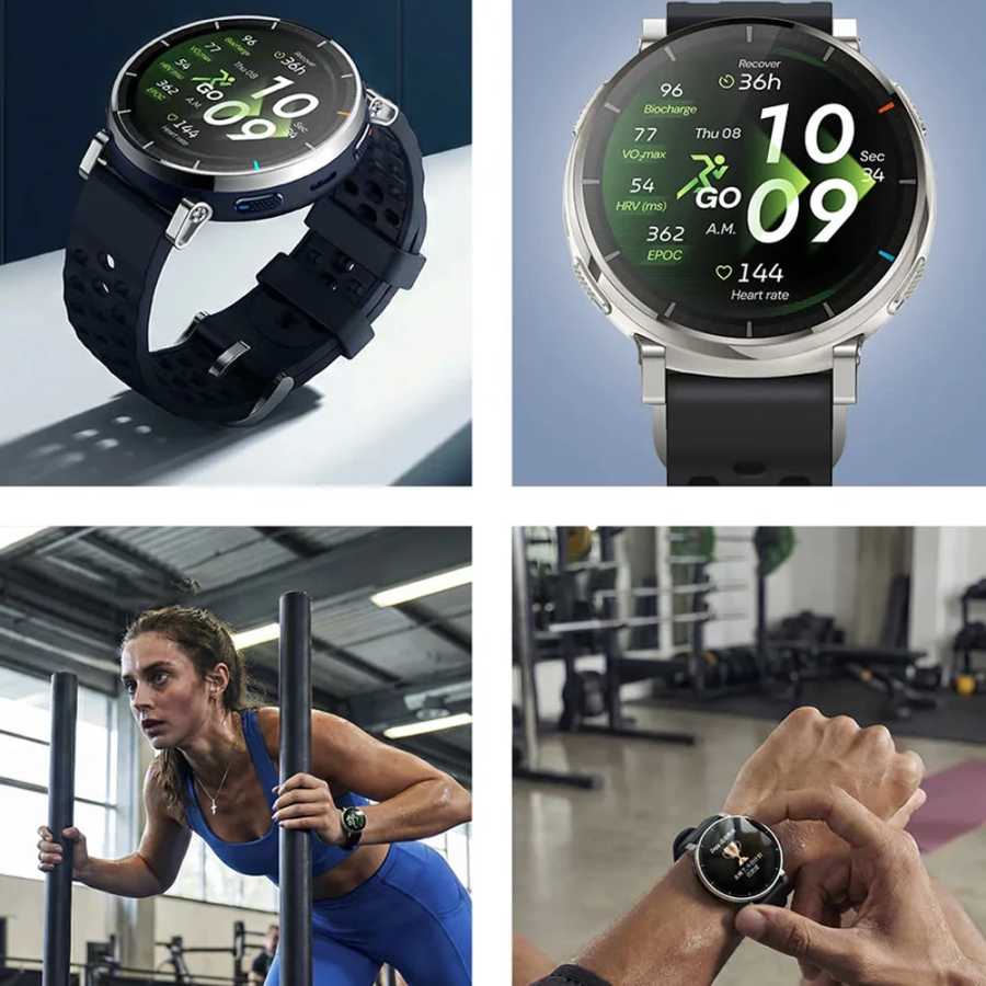 Фотография №3 товара Силиконовый ремешок для Amazfit Active 3 Premium, оригинальный спортивный браслет,