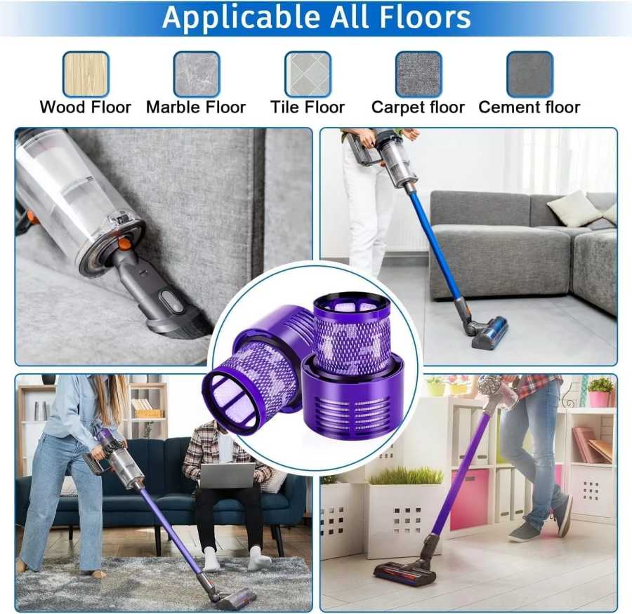 Фотография №4 товара Для Dyson V10 SV12 фильтр Hepa аксессуары робот-пылесос моющийся фильтр