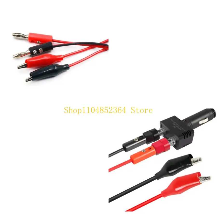 652F 2PCS Двойной конечный тестовый проводник Электрика
