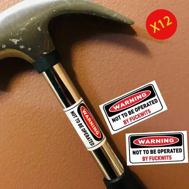 12x30 мм x 20 мм забавные наклейки &laquo;НЕ НЕ БУТИ&raquo; Внешние аксессуары