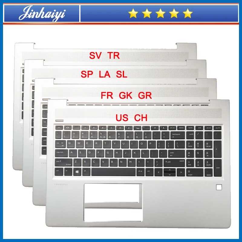 Верхняя крышка для HP Probook 450 G6 G7 455R X8K ZHAN66 15 G2 G3, чехол для клавиатуры, чехол для подставки для рук, чехол Аксессуары для ноутбуков