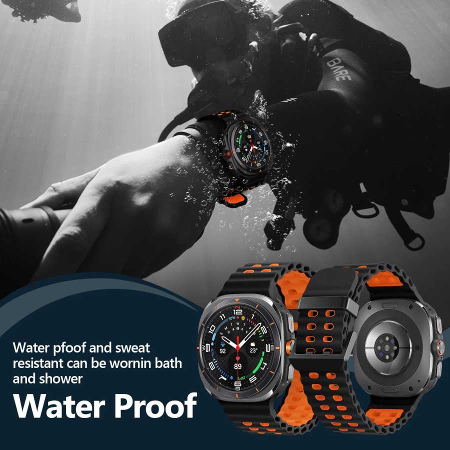 Фотография №3 товара Ocean Band для Samsung Galaxy Watch ultra Ремешок 47 мм