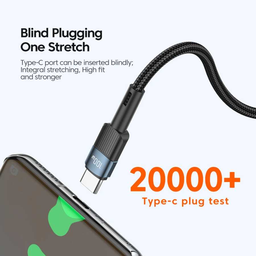 Фотография №4 товара Essager 100 Вт USB Type C к USB C Кабель