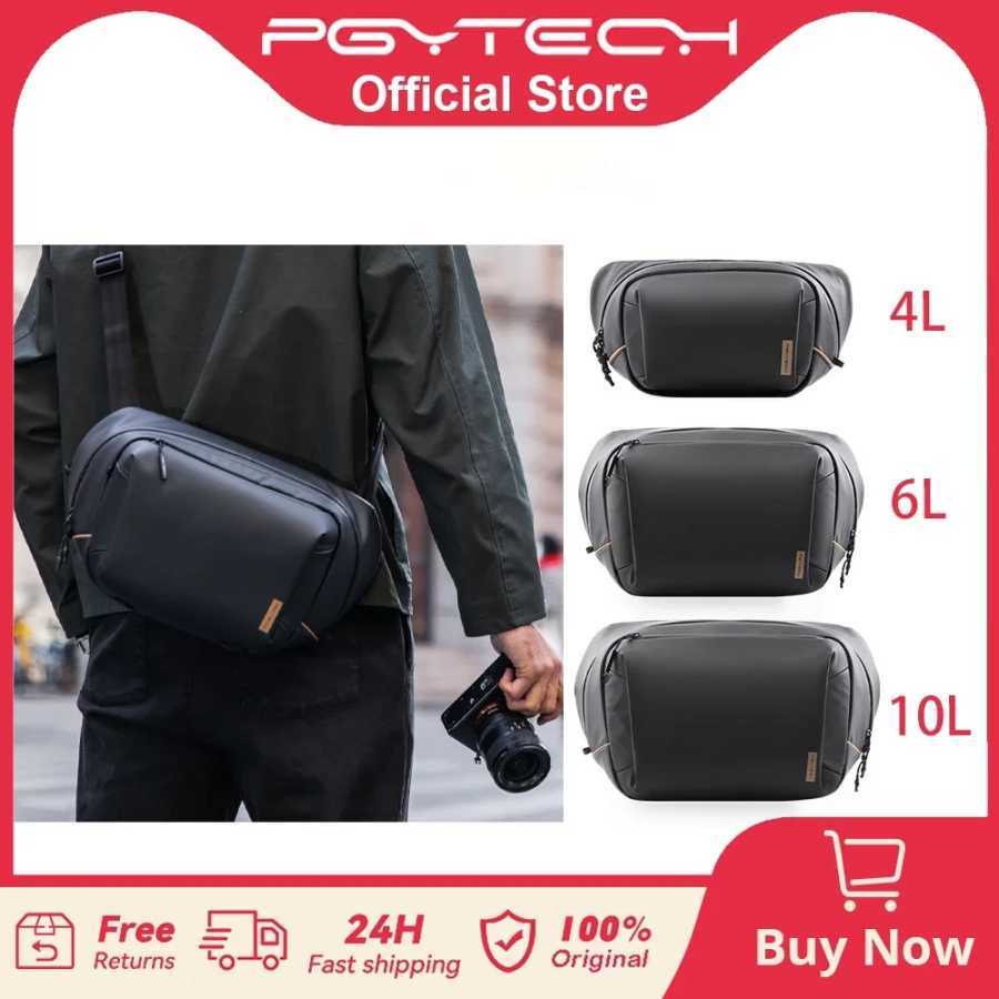 Сумка для камеры PGYTECH OneGo Solo V2 4L 6L 10L: Улучшенная, высококачественная профессиональная сумка для фотографов Фото- и видеотехника