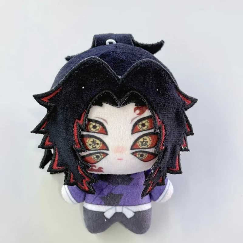 10 см &zwnj; Demons Slayers Kimetsu No Yaiba Kokushibo плюшевая игрушка сумка кулон Douma косплей мягкая кукла аниме фанаты подарок на день рождения Мягкие игрушки