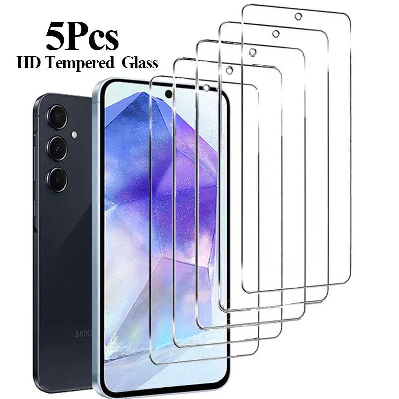 Защитное стекло HD для самсунг s23 s26 a55 a35 a54 s25 закаленное стекло для samsung S24 S21 S22 бронестекло самсунг s24 Ультра s23 фе стекло на samsung s24 ultra s23 fe стекло для телефона самсунг галакси s23 Защитная пленка для мобильного телефона