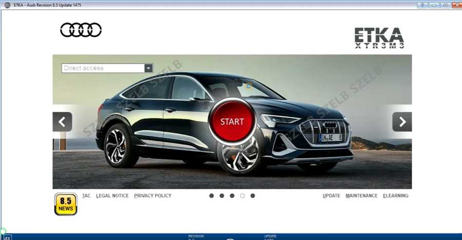 Фотография №1 товара Новейший ETKA 8.6+ Elsawin 6.0 Auto Repair Etka 8.6 Программное