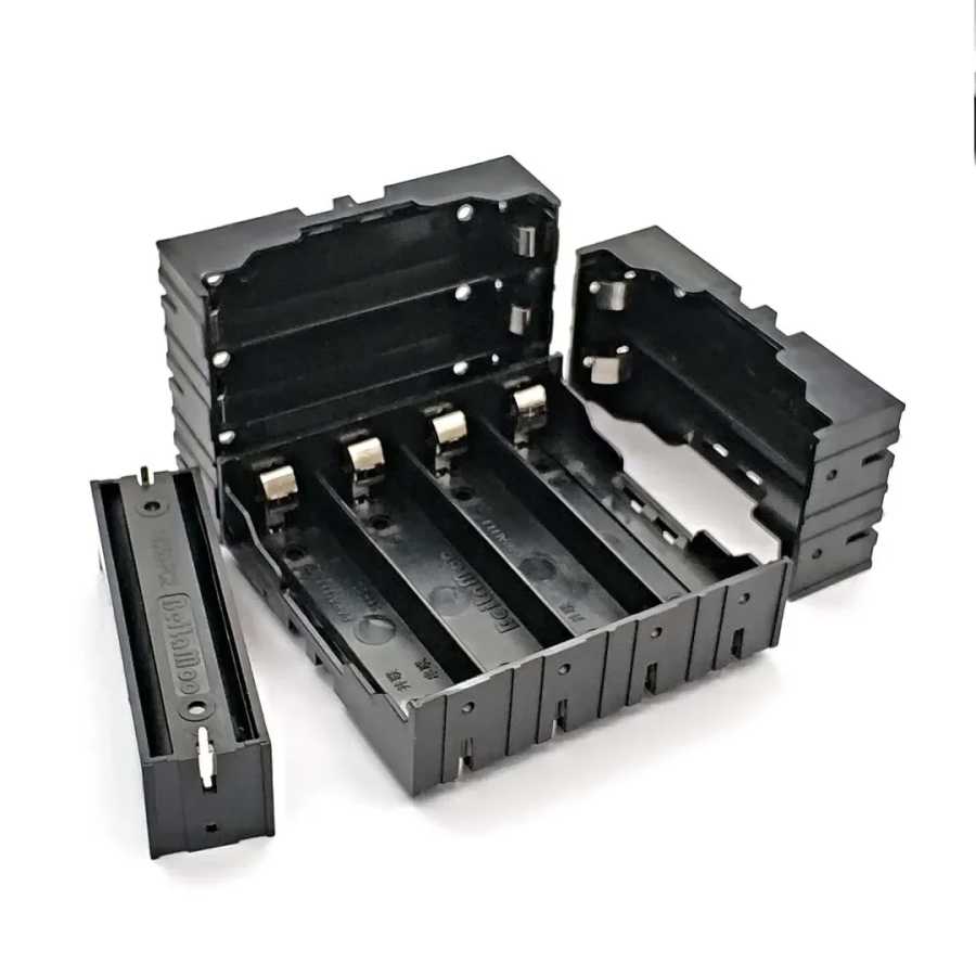 Фотография №4 товара ABS 18650 Чехлы для аккумуляторов 1X 2X 3X 4X 18650